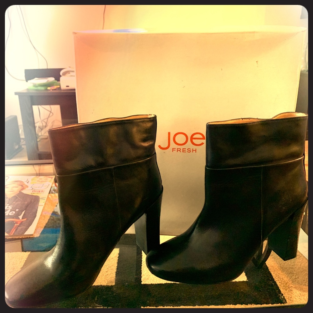 Joes booties heels